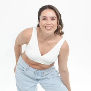 Sostén de Lactancia Absorbente - Blanco | Mis Lolas