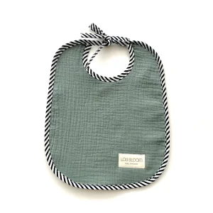 Babero de Muselina - Verde Eucalipto | LOU BLOOM