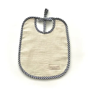 Babero de Muselina - Blanco Invierno | LOU BLOOM