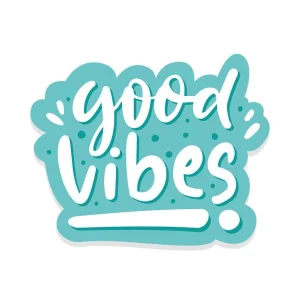 Cuadro decorativo Good Vibes