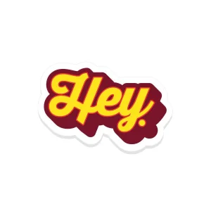 Cuadro decorativo Hey