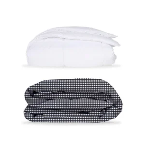 Pack Vichy Negro (Funda Nórdica+Relleno)