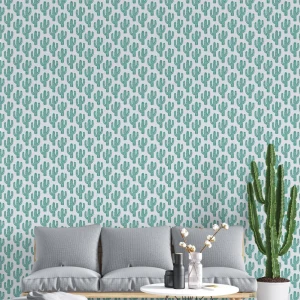 Papel pintado Infantil Cactus
