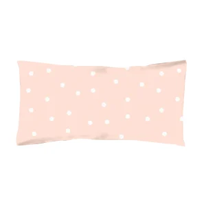 Funda Almohada Estampada Topos Rosa