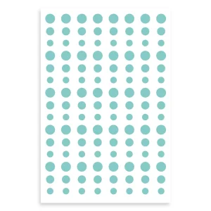 Vinilos adhesivos para pared Topitos Menta